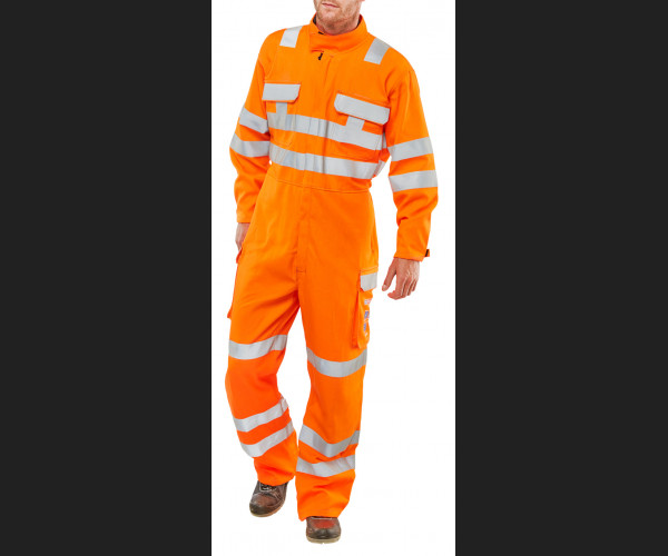 BEESWIFT ORANGE ARC COMPLIANT RIS COVERALL ORANGE