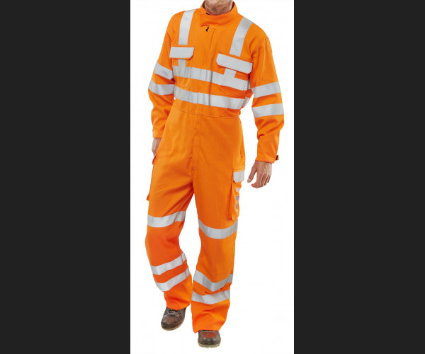 BEESWIFT ARC FLASH GO/RT COVERALL ORANGE