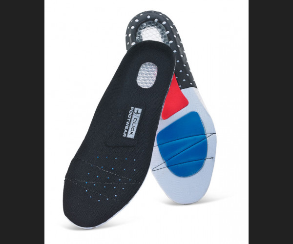 BEESWIFT CLICK GEL INSOLES BLACK