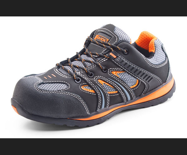 BEESWIFT ACTION TRAINER NON METALLIC  BLACK/ORANGE