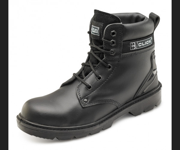 BEESWIFT CLICK SMOOTH LEATHER 6 INCH BOOT BLACK