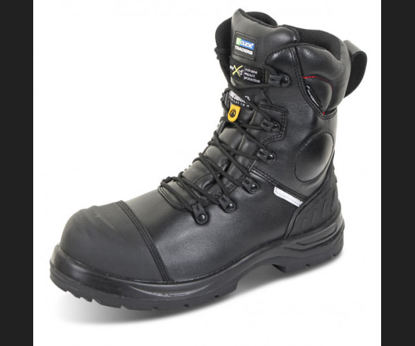 BEESWIFT CLICK TRENCHER PLUS SIDE ZIP BOOT BLACK