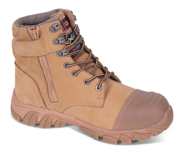 BEESWIFT CLICK WATERPROOF SIDE ZIP BOOT NUBUCK