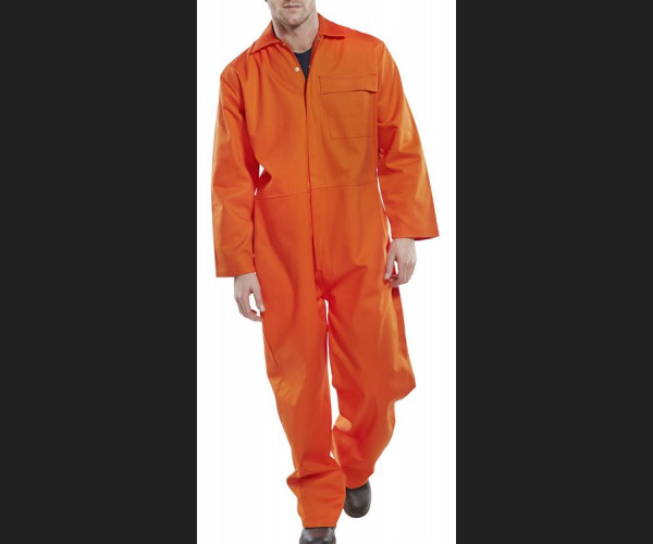 BEESWIFT FIRE RETARDANT BOILERSUIT ORANGE