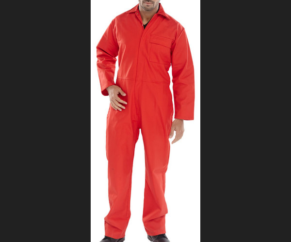 BEESWIFT FIRE RETARDANT BOILERSUIT RED