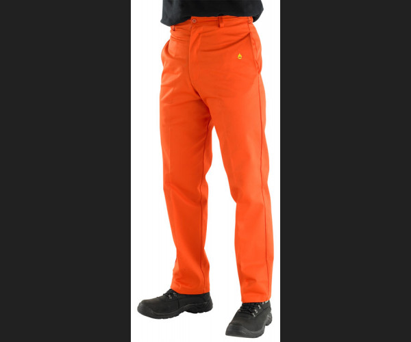 BEESWIFT FIRE RETARDANT TROUSERS ORANGE