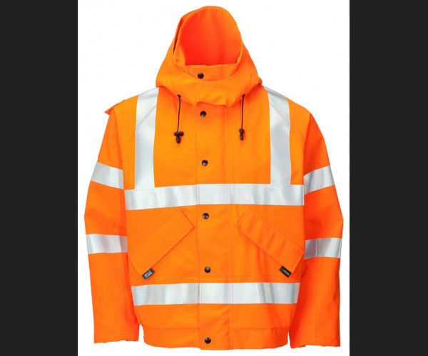 BEESWIFT GORE-TEX FOUL WEATHER BOMBER JACKET ORANGE