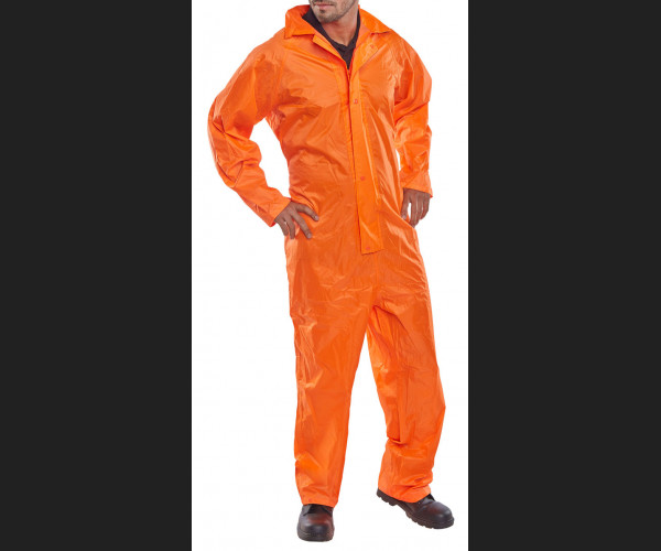 BEESWIFT NYLON B-DRI COVERALL ORANGE