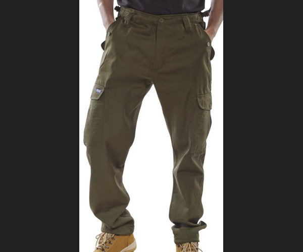 BEESWIFT Combat Trousers OLIVE GREEN