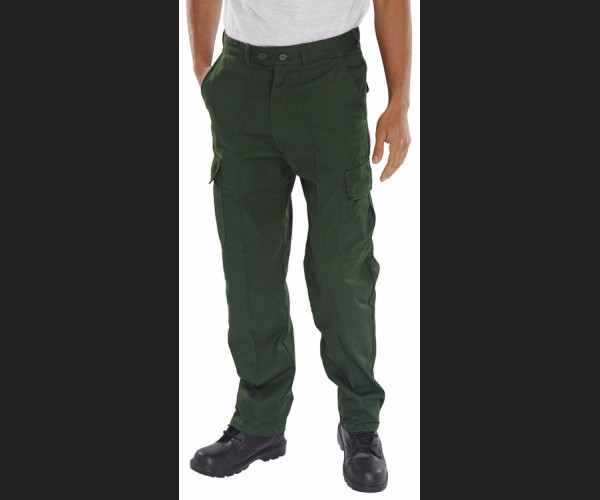 BEESWIFT Super Click Drivers Trousers BOTTLE GREEN