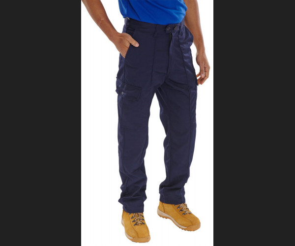 BEESWIFT Super Click Drivers Trousers NAVY BLUE