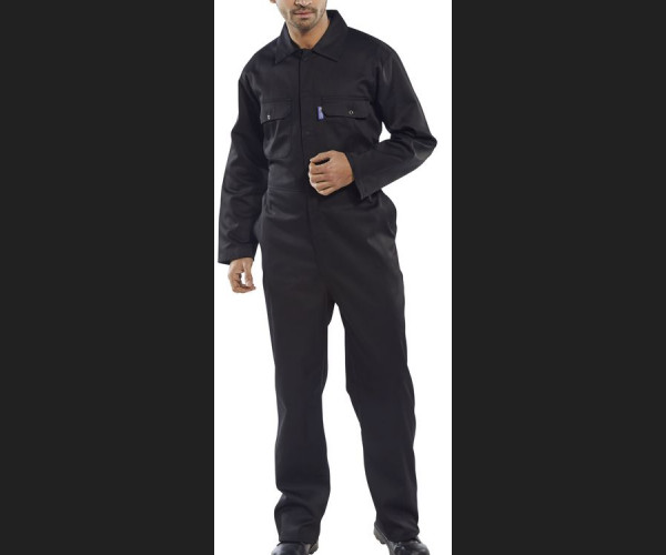 BEESWIFT CLICK REGULAR BOILERSUIT BLACK