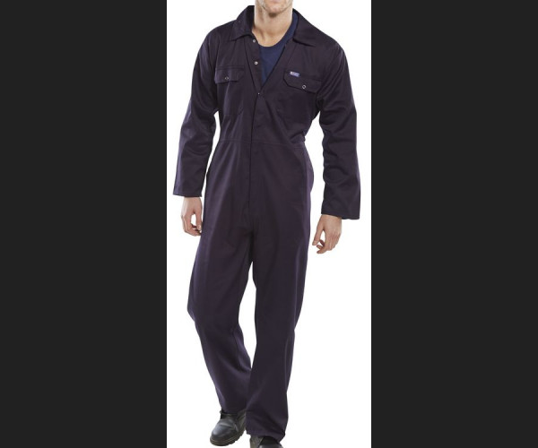 BEESWIFT CLICK REGULAR BOILERSUIT NAVY BLUE