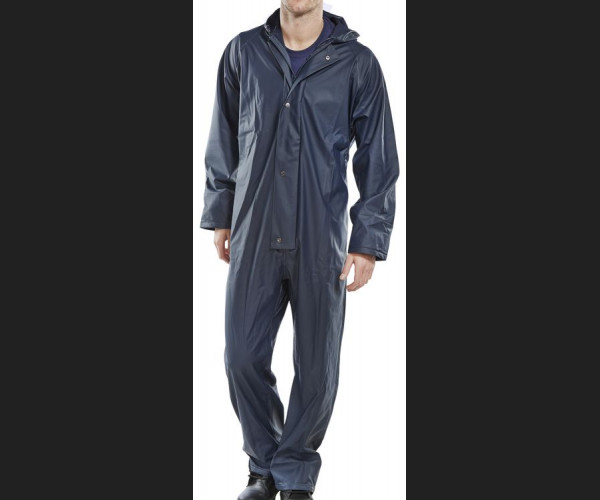 BEESWIFT SUPER B-DRI COVERALLS NAVY BLUE