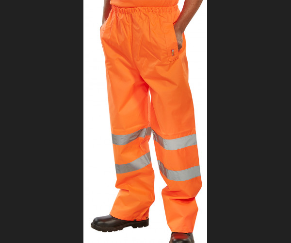 BEESWIFT TRAFFIC TROUSERS ORANGE