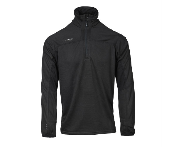 Apache ATS Tech Fleece – Black | Mid-Layer Fast Wicking Jacket