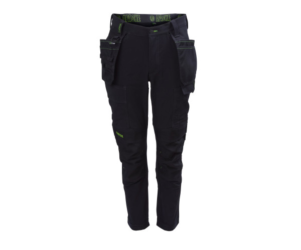 Apache Calgary Stretch Trouser – Black, 4-Way Durable Fit