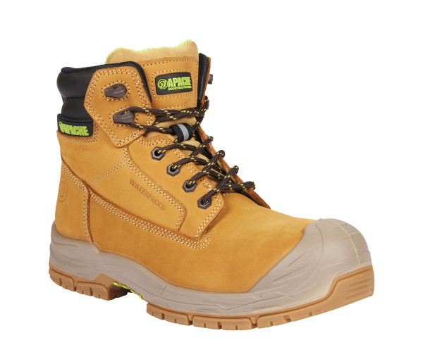 Apache Thompson Wheat Waterproof Safety Boot – S7S GTS Outsole