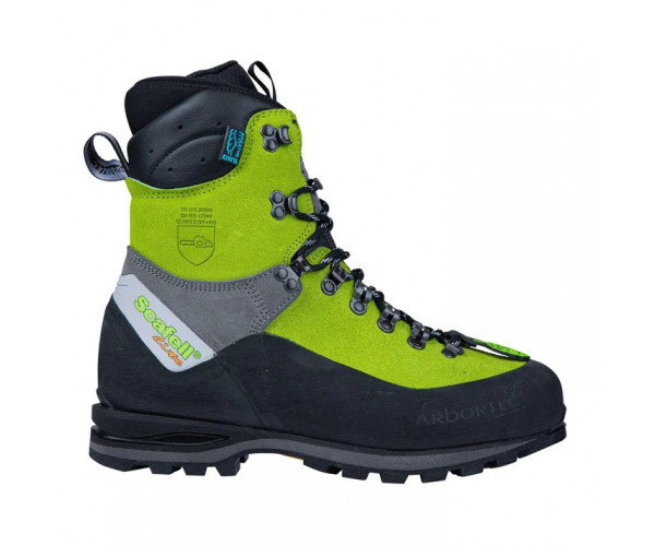 Arbortec AT33100 Scafell Lite Class 2 Chainsaw Protection Boots – Lime