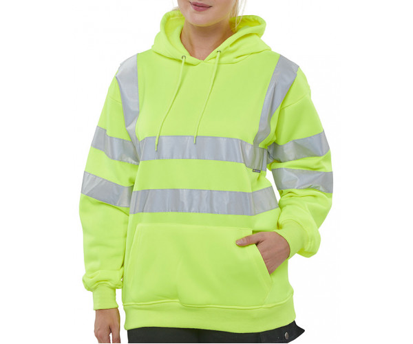 BEESWIFT PULL ON HOODY SWEATSHIRT YELLOW