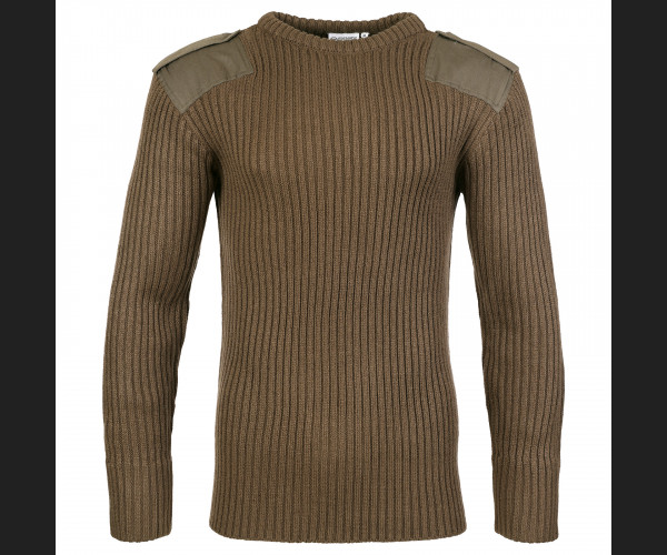 120 FORT CREW NECK COMBAT JUMPER GREEN