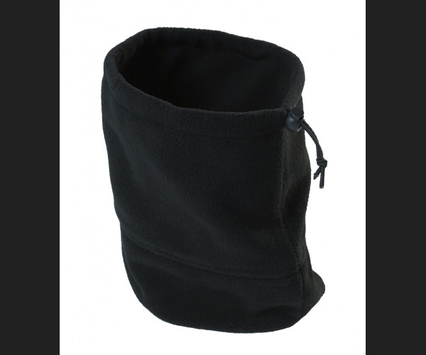 418 FLEECE NECK WARMER/HAT BLACK