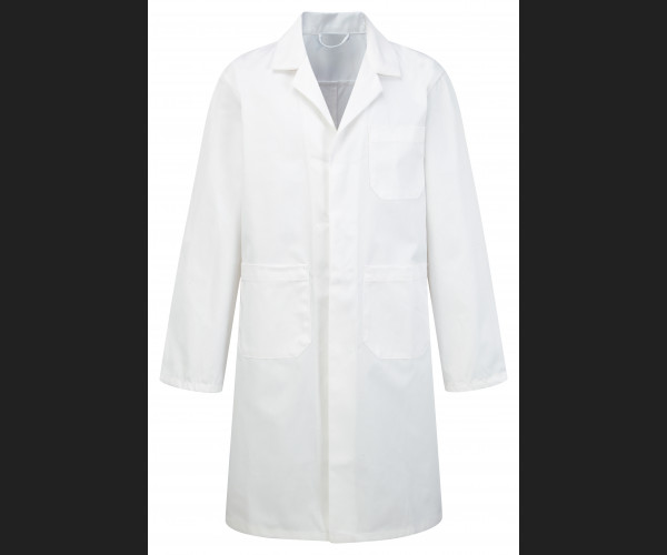 444C WAREHOUSE COATS WHITE