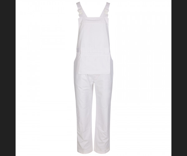 544 FORT BIB & BRACE OVERALL WHITE