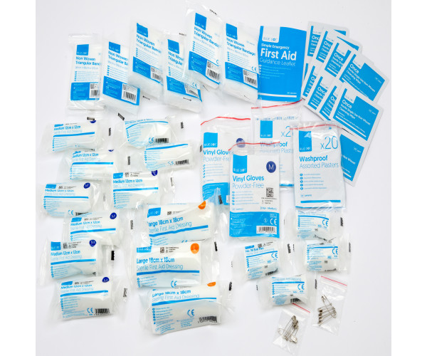 Blue Dot HSE Standard 1-20 Person First-Aid Kit Refill 