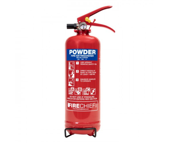 Firechief CTX 2kg ABC Powder Fire Extinguisher