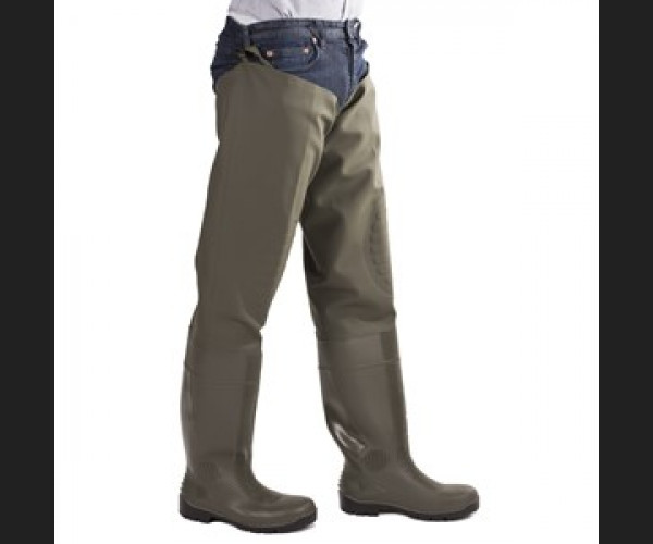 Amblers Safety 1003TW Forth Thigh Safety Wader Green