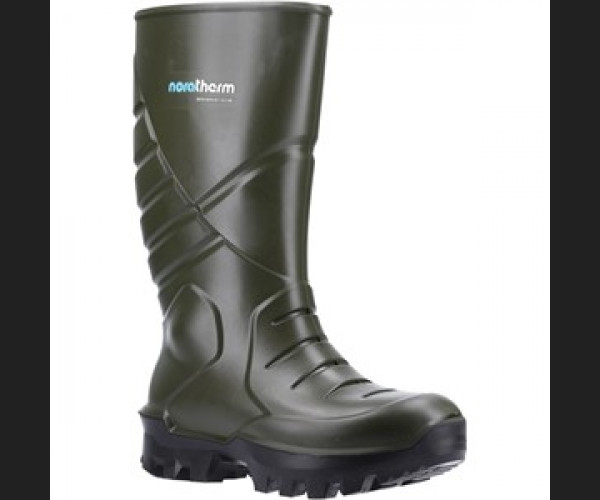 Nora Noratherm S5 Full Safety Polyurethane Thermo Boot Green/Black