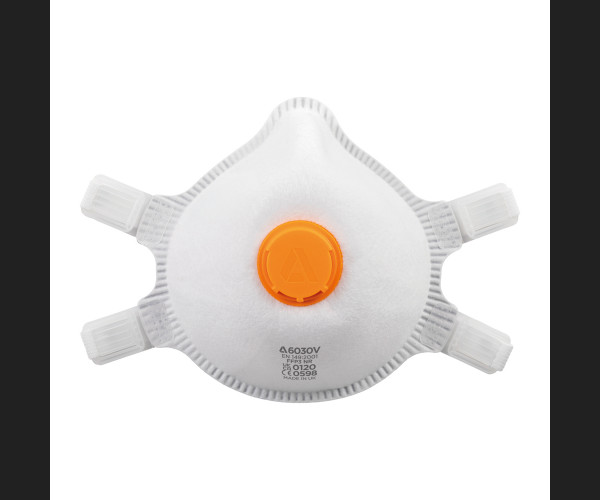 Alpha Solway 6030V Cup Mask FFP3 Valved Box 10