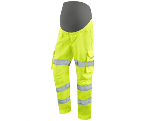LEO WORKEAR VERITY Leo EcoViz Poly/Cotton Maternity Cargo Trouser