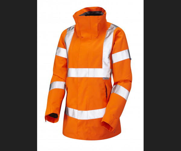 LEO ROSEMOOR Leo EcoViz 10K Performance+ Breathable Womens Jack HV ORANGE