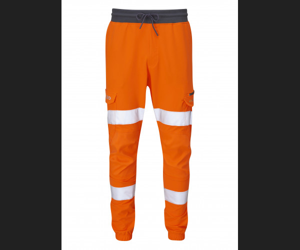 LEO HAWKRIDGE Leo EcoViz High Performance 4X Stretch Trouser HV ORANGE