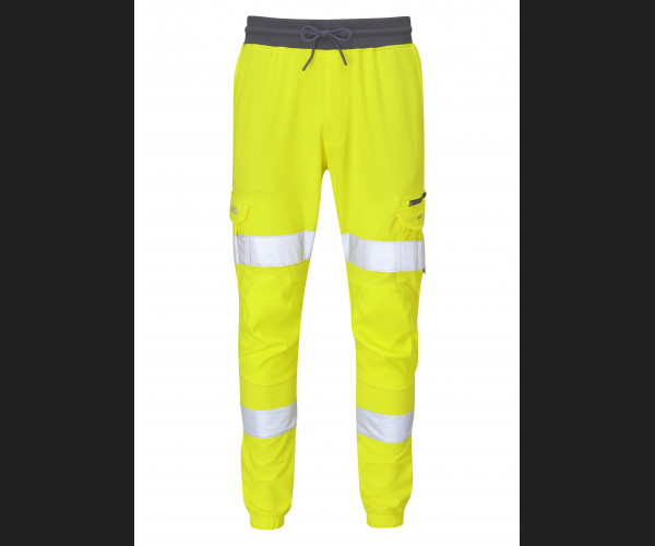 LEO HAWKRIDGE Leo EcoViz High Performance 4X Stretch Trouser HV YELLOW