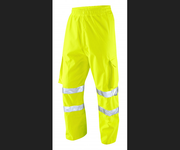 LEO INSTOW Leo EcoViz 10K Performance+ Breathable Cargo Overtrou HV YELLOW