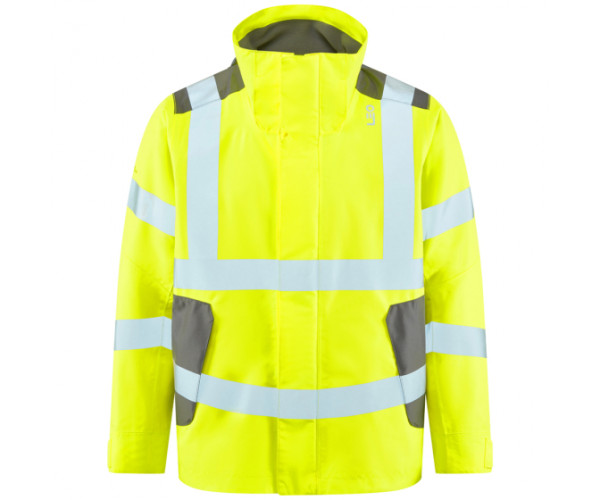 LEO Exmoor EcoViz 10K Breathable Hi-Vis Jacket – HV Yellow