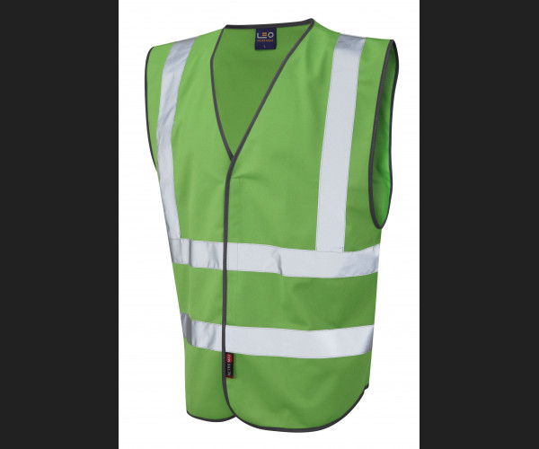 LEO PILTON Leo EcoViz Reflective Waistcoat GREEN