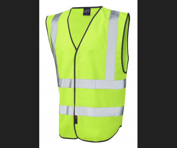 LEO PILTON Leo EcoViz Reflective Waistcoat LIME