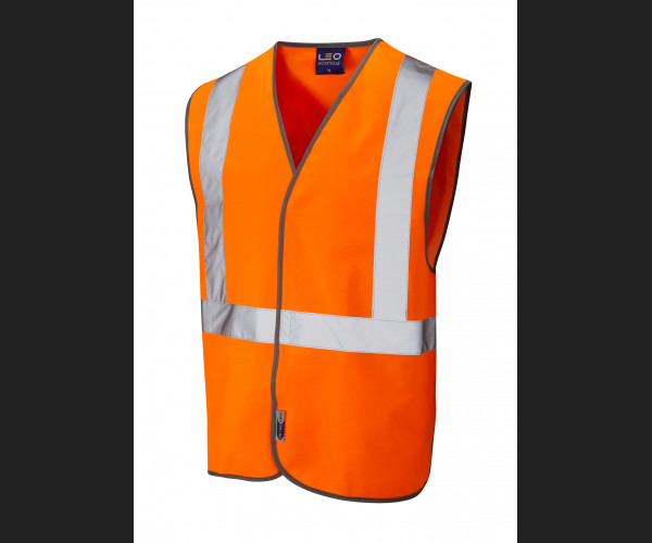 LEO LAPFORD Leo EcoViz Rail Velcro Waistcoat HV ORANGE