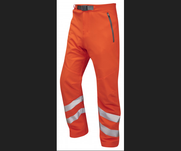 LEO LANDCROSS Leo EcoViz Stretch Work Trouser HV ORANGE