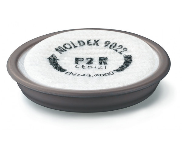 MOLDEX 9022 P2R D + OZONE BOX 12 FILTERS (NOT PAIRS)