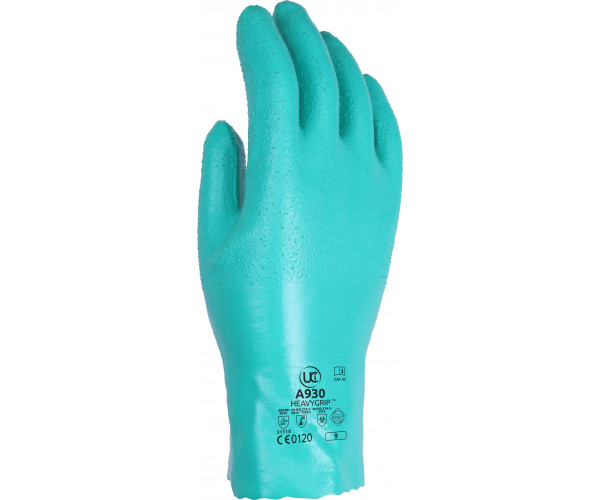 UCI A930 - SUPPORTED CHEMICAL GAUNTLET WITH GRIP