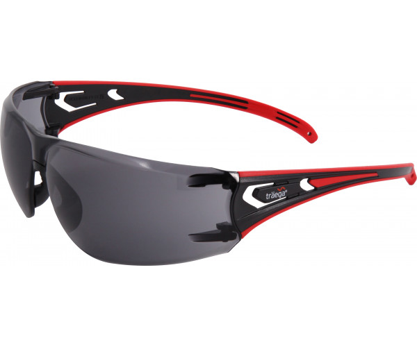 Traega HANO - Smoke KN Comfort Spec Premium Ultra-lightweight Wraparound Safety Specs