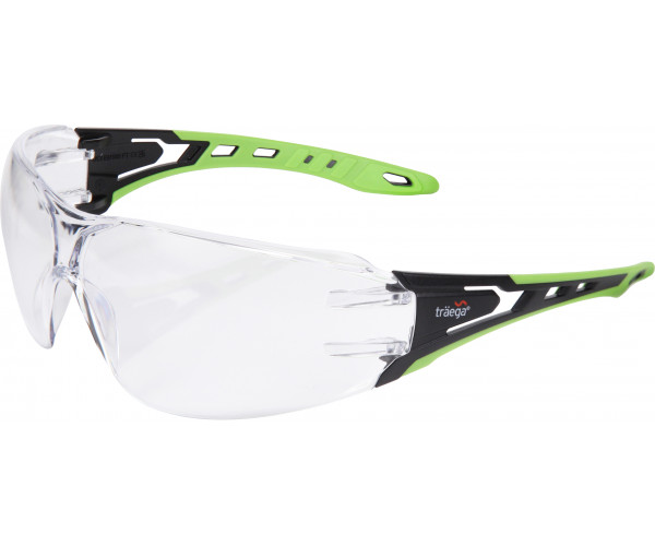 Traega HURON™ - KN Rated Clear Safety Spec Premium Safety Specs