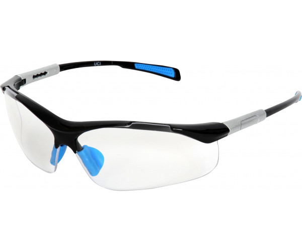 UCI Koro™-CL Safety Glasses – Clear Anti-Fog Wrap-Around Design