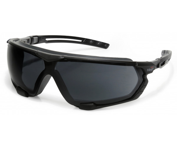 Traega Luga™ Hybrid – Smoke Lens Safety Spec/Goggle Combo