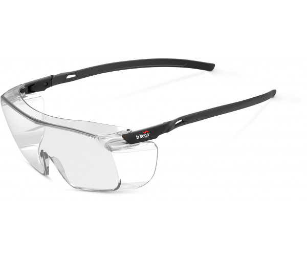 Traega ORTA – OTG Clear Overspec Premium Lightweight Safety Glasses